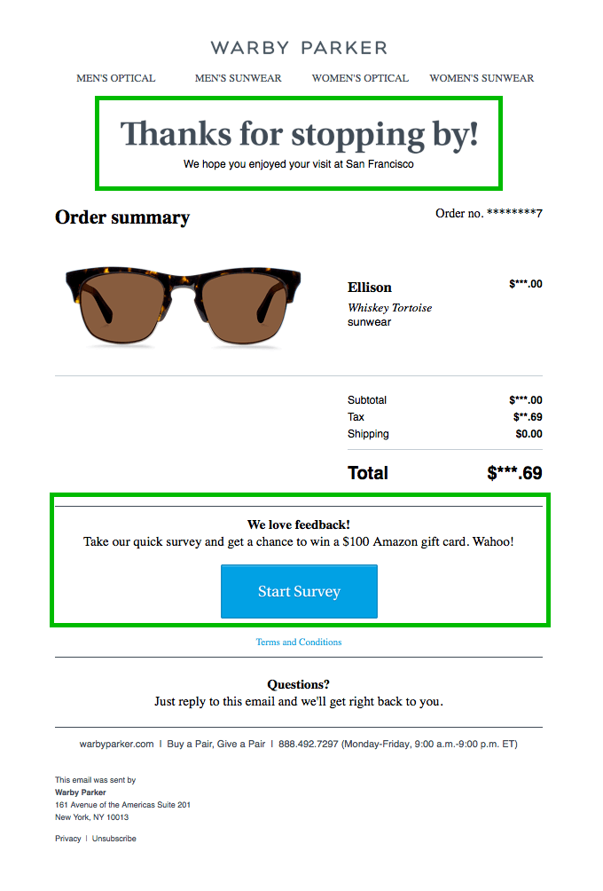 Personalization in transactional email