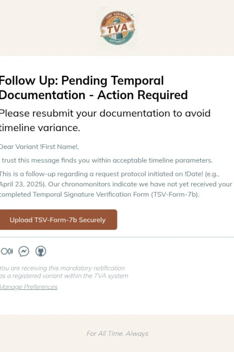 Follow up request email template