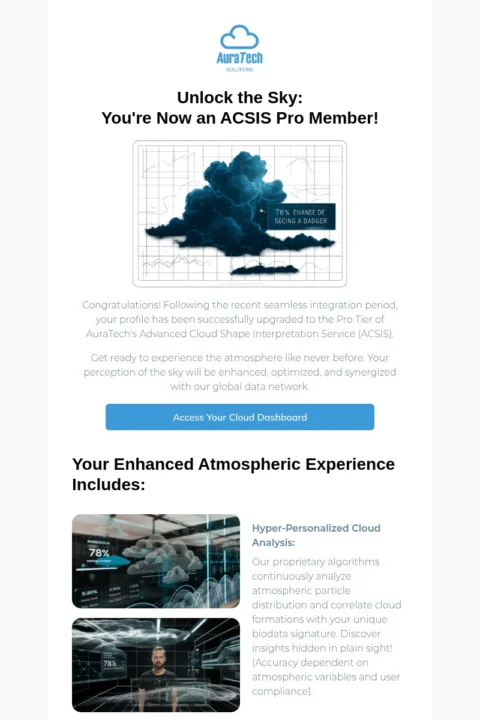 Email prank template